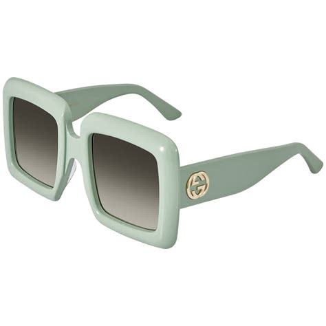 gucci grey gradient square sunglasses